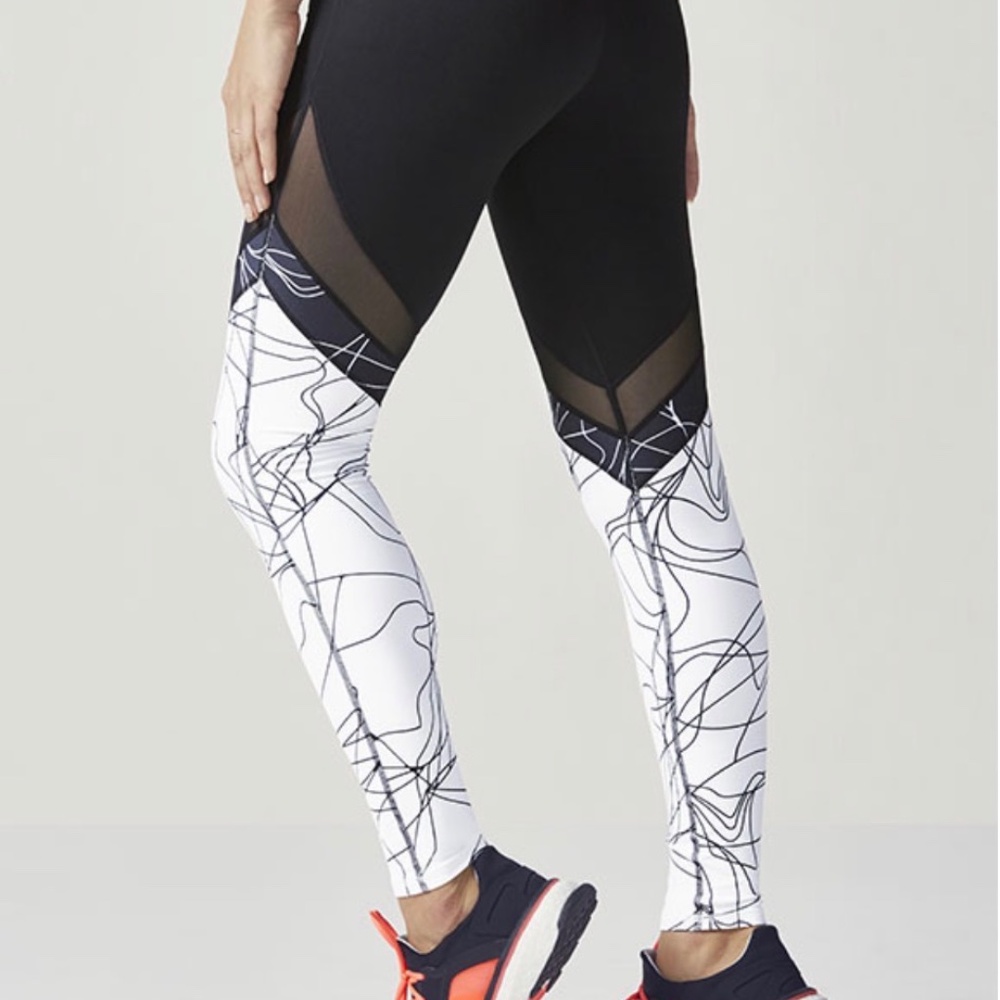 Fabletics - Mid-Rise Mesh Powerhold Legging - image 2
